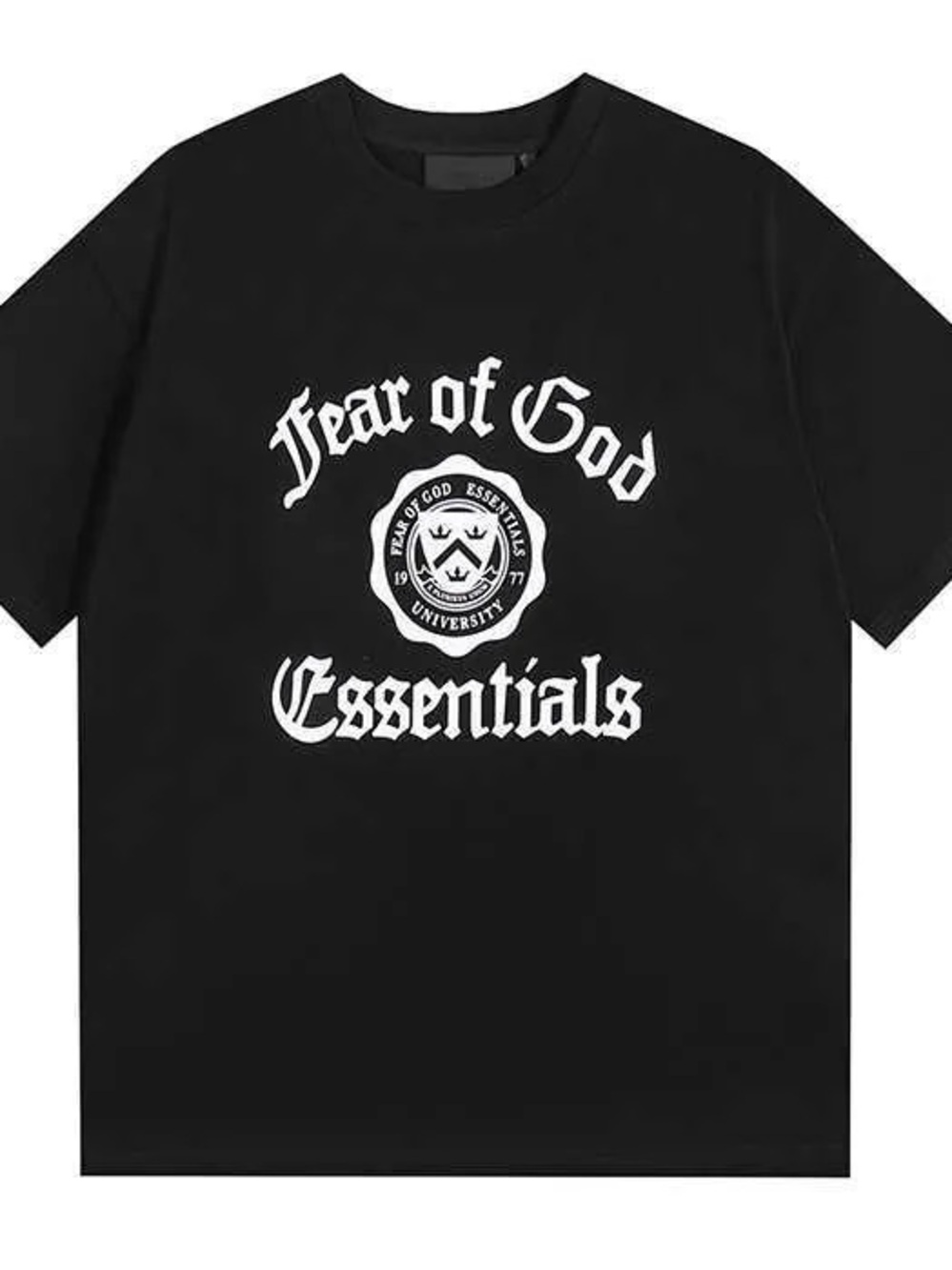 Fear of God Essentials Graphic Tee "it's a BLACK College THING!" Double graphic